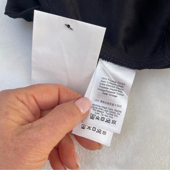 DKNY Black STRAIGHT-LEG ANKLE DRESS PANTS - Picture 10 of 14